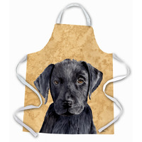 "Caroline's Treasures SC9136APRON Labrador Apron, Large, Multicolor"