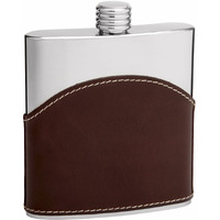 Genuine Brown Leather Hip Flask Holders