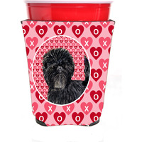 Affenpinscher  Red Solo Cup Beverage Insulator Hugger