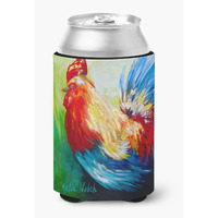 Bird - Rooster Chief Big Feathers Can or Bottle Beverage Insulator Hugger