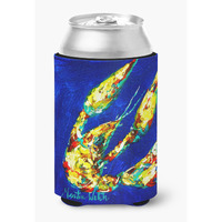Crawfish Little Blue Can or Bottle Beverage Insulator Hugger