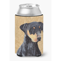 Doberman Can or Bottle Beverage Insulator Hugger