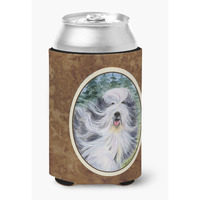 Bearded Collie Can or Bottle Beverage Insulator Hugger