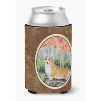 Corgi Can or Bottle Beverage Insulator Hugger