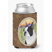 Boston Terrier Can or Bottle Beverage Insulator Hugger