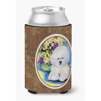 Bichon Frise Can or Bottle Beverage Insulator Hugger