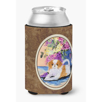 Japanese Chin Can or Bottle Beverage Insulator Hugger