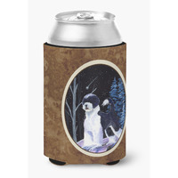 Starry Night Portuguese Water Dog Can or Bottle Beverage Insulator Hugger