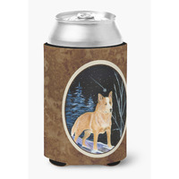 Starry Night Australian Cattle Dog Can or Bottle Beverage Insulator Hugger