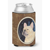 Starry Night French Bulldog Can or Bottle Beverage Insulator Hugger