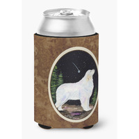 Starry Night Great Pyrenees Can or Bottle Beverage Insulator Hugger