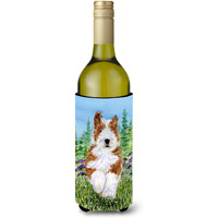 Bearded Collie Wine Bottle Beverage Insulator Beverage Insulator Hugger SS8320LITERK