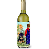 Tibetan Mastiff Wine Bottle Beverage Insulator Beverage Insulator Hugger SS8548LITERK