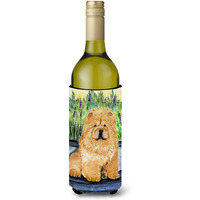 Chow Chow Wine Bottle Beverage Insulator Beverage Insulator Hugger SS7002LITERK