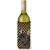 French Bulldog   Halloween Portrait Wine Bottle Beverage Insulator Beverage Insulator Hugger SS4312LITERK
