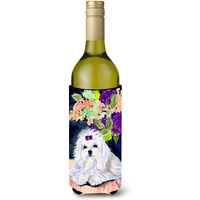Maltese Wine Bottle Beverage Insulator Beverage Insulator Hugger SS8287LITERK