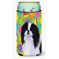 Japanese Chin Easter Eggtravaganza  Tall Boy Beverage Insulator Beverage Insulator Hugger