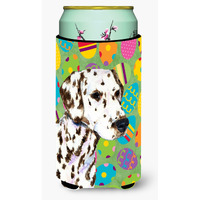 Dalmatian Easter Eggtravaganza  Tall Boy Beverage Insulator Beverage Insulator Hugger