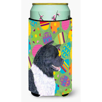 Akita Easter Eggtravaganza  Tall Boy Beverage Insulator Beverage Insulator Hugger