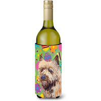 Cairn Terrier Easter Eggtravaganza Wine Bottle Beverage Insulator Beverage Insulator Hugger