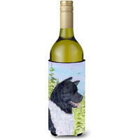 Akita Wine Bottle Beverage Insulator Beverage Insulator Hugger