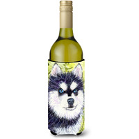 Klee Kai Wine Bottle Beverage Insulator Beverage Insulator Hugger