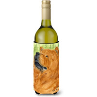 Chow Chow Wine Bottle Beverage Insulator Beverage Insulator Hugger SS7007LITERK
