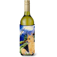 Norwich Terrier Wine Bottle Beverage Insulator Beverage Insulator Hugger SS8984LITERK