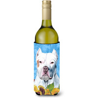 Pit Bull Wine Bottle Beverage Insulator Beverage Insulator Hugger SC9077LITERK