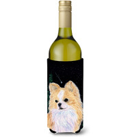 Starry Night Chihuahua Wine Bottle Beverage Insulator Beverage Insulator Hugger
