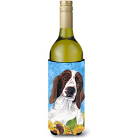 Welsh Springer Spaniel Wine Bottle Beverage Insulator Beverage Insulator Hugger SC9078LITERK