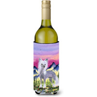 Chinese Crested Wine Bottle Beverage Insulator Beverage Insulator Hugger SS8326LITERK