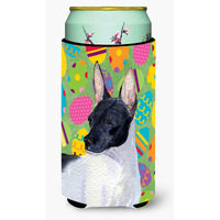 Rat Terrier Easter Eggtravaganza  Tall Boy Beverage Insulator Beverage Insulator Hugger