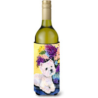 Westie Wine Bottle Beverage Insulator Beverage Insulator Hugger SS8291LITERK