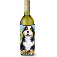 Bernese Mountain Dog Wine Bottle Beverage Insulator Beverage Insulator Hugger SS8750LITERK