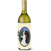 Cavalier Spaniel Wine Bottle Beverage Insulator Beverage Insulator Hugger SS8036LITERK