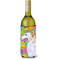 Borzoi Easter Eggtravaganza Wine Bottle Beverage Insulator Beverage Insulator Hugger