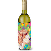 Petit Basset Griffon Vendeen Easter Eggtravaganza Wine Bottle Beverage Insulator Beverage Insulator Hugger