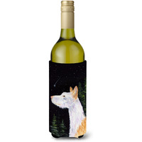 Starry Night Ibizan Hound Wine Bottle Beverage Insulator Beverage Insulator Hugger SS8499LITERK