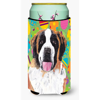 Saint Bernard Easter Eggtravaganza  Tall Boy Beverage Insulator Beverage Insulator Hugger