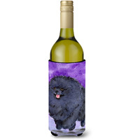 Pomeranian Wine Bottle Beverage Insulator Beverage Insulator Hugger SS8686LITERK