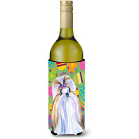 Shih Tzu Easter Eggtravaganza Wine Bottle Beverage Insulator Beverage Insulator Hugger SS4810LITERK
