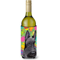 Scottish Terrier Easter Eggtravaganza Wine Bottle Beverage Insulator Beverage Insulator Hugger
