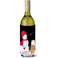 Australian Shepherd Wine Bottle Beverage Insulator Beverage Insulator Hugger SS8573LITERK