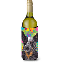 Australian Cattle Dog Easter  Wine Bottle Beverage Insulator Beverage Insulator Hugger