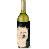 Starry Night Cairn Terrier Wine Bottle Beverage Insulator Beverage Insulator Hugger SS8502LITERK