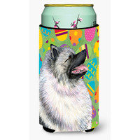 Keeshond Easter Eggtravaganza  Tall Boy Beverage Insulator Beverage Insulator Hugger