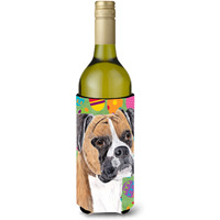 Boxer Easter Eggtravaganza Wine Bottle Beverage Insulator Beverage Insulator Hugger