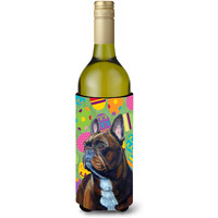 French Bulldog Easter Eggtravaganza Wine Bottle Beverage Insulator Beverage Insulator Hugger LH9430LITERK