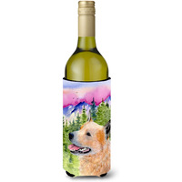 Australian Cattle Dog Wine Bottle Beverage Insulator Beverage Insulator Hugger SS8335LITERK